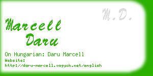 marcell daru business card